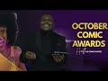 COMIC AWARDS OCTOBER  2023