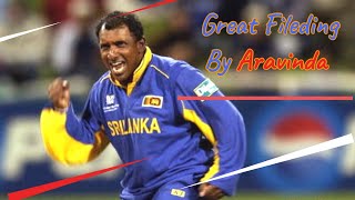 Great Fielding By Aravinda De Silva