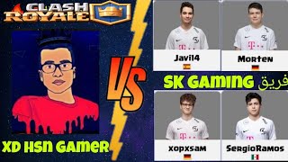 كلاش رويال: حسن حبيب يكتسح فريق SK Gaming المقطع رقم 100 في قناتي لا يفوتكم الدعس!!😱🔥😱