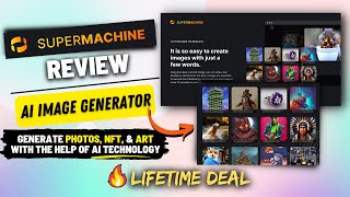 SuperMachine Review (A.i Image Generator ) | Best Alternative to Jasper Art