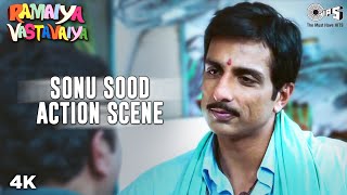 Sonu Sood Helps Shruti Haasan | Girish Kumar | Ramaiya Vastavaiya | Hindi Action Scene | Tips Films