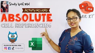 How to use Absolute cell references | Excel | Formula | Relative | Mixed cell referencing