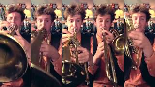 Leonard Cohen - Hallelujah Brass Quintet Arrangement with sheet music