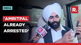 'Amritpal Arrested Already', Claims Waris Punjab De Lawyer, Shows Video Proof