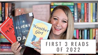 MY FIRST 3 READS OF 2022!