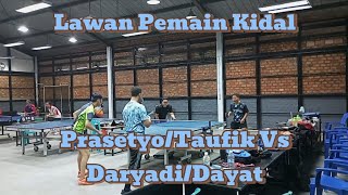 LAWAN SPINNER DAN SMASHER 😨 Prasetyo/Taufik Vs Daryadi/Dayat PTM Tirta Musi