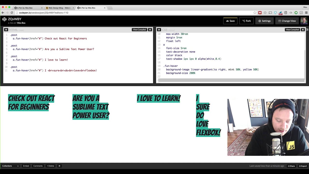 Css Hover Highlight Effect Code Along Youtube
