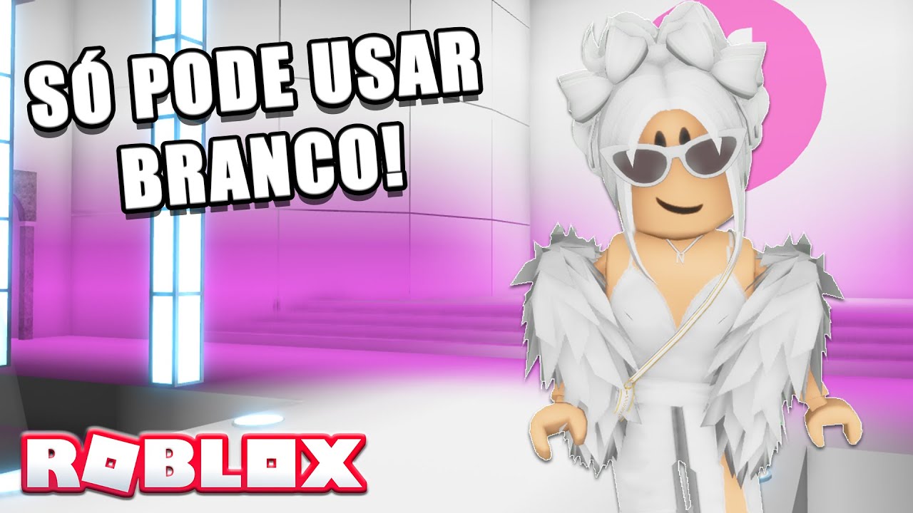 DESAFIO SÓ PODE USAR BRANCO NO FASHION FAMOUS (Fashion Famous) - Roblox ...