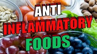 24 ANTI INFLAMMATORY FOODS with CRAZY Powerful Healings Benefits