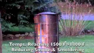 Model 2242-SS100 Hi-Temp. Mini-Incinerator Filled With: