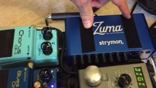 Strymon Zuma versus Voodoo Labs Pedal Power 2 (Zuma wins!)