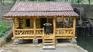 Guy spent his youth living off-grid - Successfully build the cabin that millions of people dream.