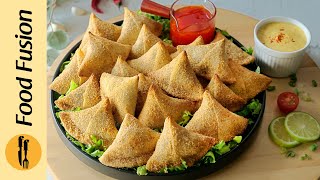 Bread Samosa in Air Fryer - Recipe By Food Fusion ( Iftar Ideas 2022)