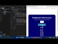 Simple Multiplication Table Generator Using HTML, CSS & JavaScript