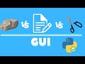 Python GUI Tutorial - How to create a GUI version of rock, paper, scissors using python