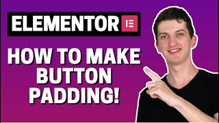 How To Make Button Padding In Elementor