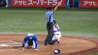 【場内騒然】2023プロ野球 石川昂へ頭部死球…怒号飛び交う中、打線は続けず無得点