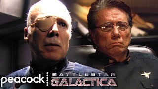 Battlestar Galactica | Saul Tigh Reveals He's a Cylon