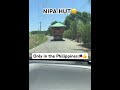 Nipa Hut (Bahay Kubo) in the Philippines #highlights #traveling #nipahut #bahaykubo