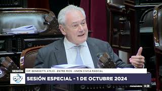 Diputado Benedetti, Atilio - UCR - Sesión Especial 01-10-2024 - Boleta Única