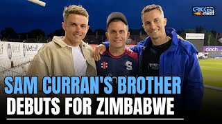 Sam Curran's Brother Ben Curran Makes Debut for Zimbabwe vs Afghanistan | All Cricketers Brothers