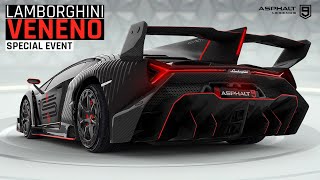 Asphalt 9 - Lamborghini Veneno || Special Event