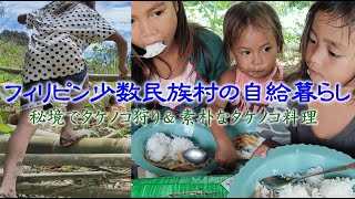 フィリピンの山奥に住む少数民族とファームライフ、秘境で探すタケノコ狩りに同行する【メンバーシップ＆投げ銭企画】【日本語字幕】