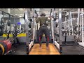 barbel squats 10x235