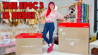 The Designer Epic 3 Unboxing, Sewing Demo, And Overview!