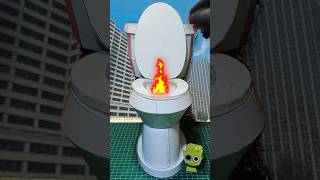 Skibidi toilet papercraft reverse 7 #shorts