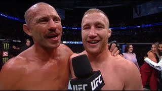 UFC Vancouver: Justin Gaethje and Donald Cerrone Octagon Interviews