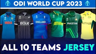 ICC 2023 World Cup All Teams Jersey | WC 2023 Strongest Jersey | World Cup 2023 Jersey | Team India