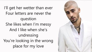 ZAYN ft. Kehlani - wRoNg (lyrics)