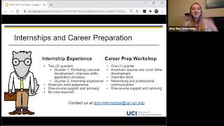 UCI DCE Winter 2020 Accelerated Certificate Program (ACP) Info Session