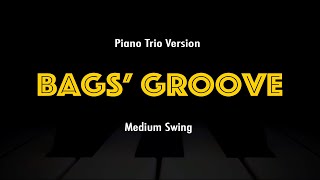 Bags' Groove (Medium Swing) | Jazz Standard Practice Backing Track