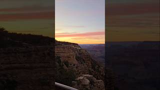 🌄 Mather Point Sunset View - Grand Canyon #grandcanyon#matherpoint#Arizona#mountain#sunset#scenic