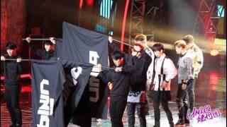 [Fancam]【UNIQ姨母团】141210 UNIQ - Born To Fight + Falling In Love @ 2014 Young's Choice Award