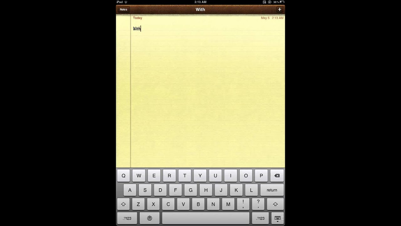 Scan Text On Ipad Keyboard At Brock Kyte Blog