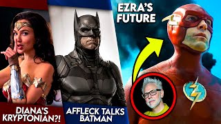 Snyder Planned THIS?! James Gunn on Ezra's FUTURE, Ben Affleck BATMAN Movie & MORE!!
