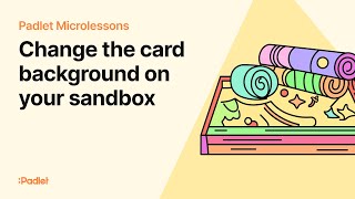 Change the card background on your sandbox