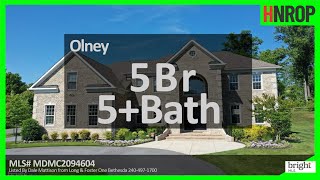 #HNROP Olney 5Br 5+Ba Home | Welcome to this exceptional home located in Olney, MD, where luxury...