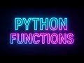 Python Functions Full class-4 Tutorial for Beginners #python #function #interview