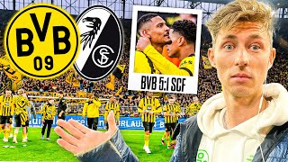 Borussia Dortmund - SC Freiburg 5-1  19. Spieltag 2022/23 Stadionvlog BvB Vs SCF 5:1