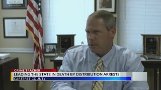Carteret County leads state in death by distribution charges