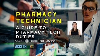 Pharmacy Technician  A Guide to Pharmacy Tech Duties