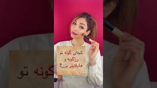 کانتور گونه/رژگونه/هایلایتر