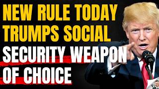 New Social Security Emergency Rule Today