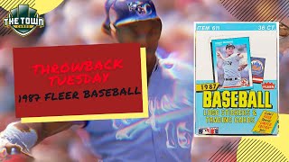 1987 FLEER Baseball 5 PACK BREAK! Searching for Bo Jackson Rookie Card!