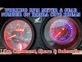 Honda CD 70 Dream Working RPM Meter & Gear Number Indicator  Demo.