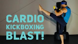 Ep. 268: Cardio Kickboxing BLAST at Home [Full Class/NO bag needed] 1780 Fitness and Martial Arts